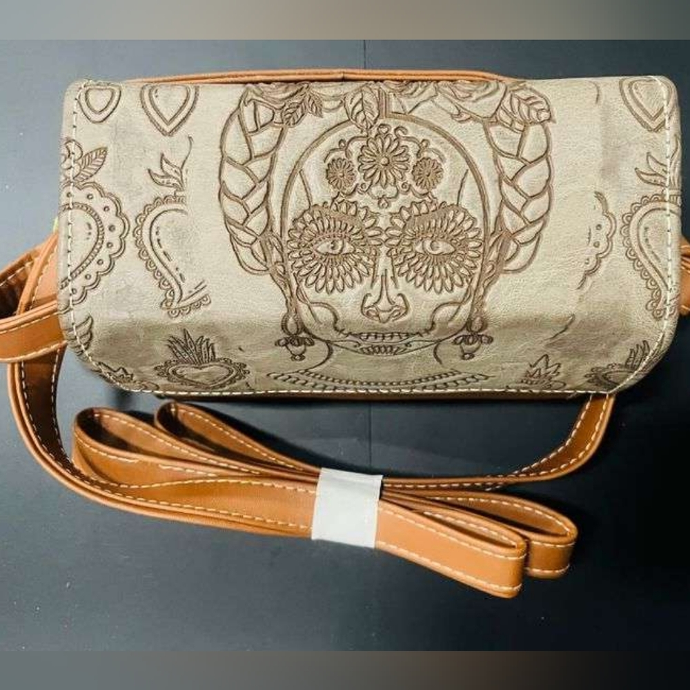 Via Latina Catrina Pillbox Handbag  New
